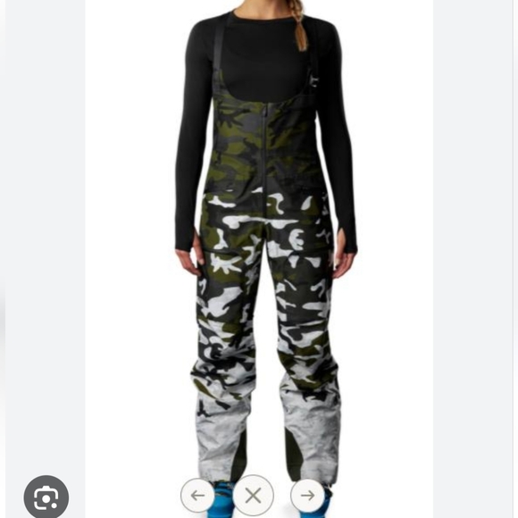 NWT Women's size M North Face ski bib - Picture 1 of 10